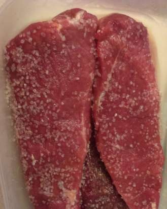 Raw-cured pork basturma