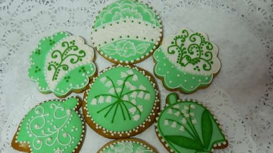 Decoramos galletas de jengibre, galletas