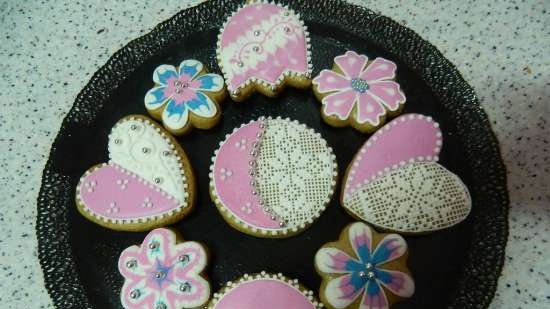 Decoramos galletas de jengibre, galletas