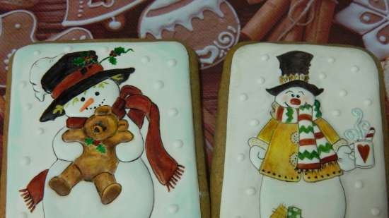 Decoramos galletas de jengibre, galletas