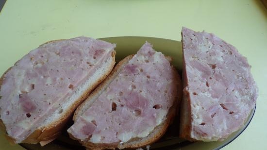 Homemade ham (collection of recipes for a ham maker)