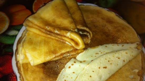 Frittelle con latte acido