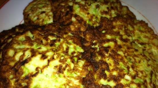 Zucchini Pancake Cake Snack