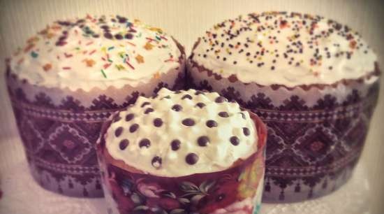 Kulich con Myasoedovskaya en el horno (clase magistral)