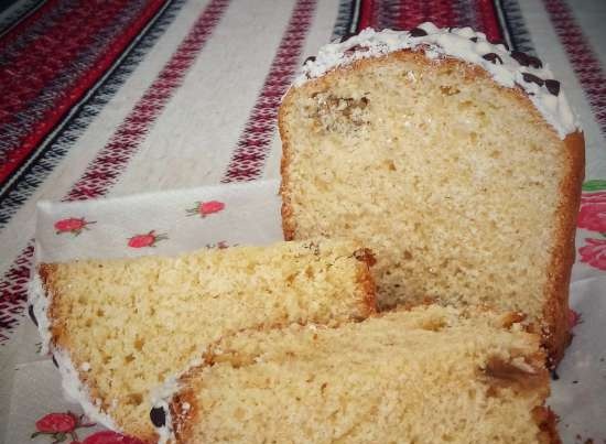 Kulich with Myasoedovskaya in the oven (master class)