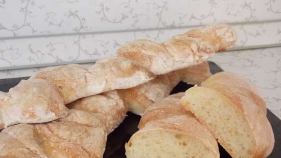 Epi baguettes (Richard Bertinet)