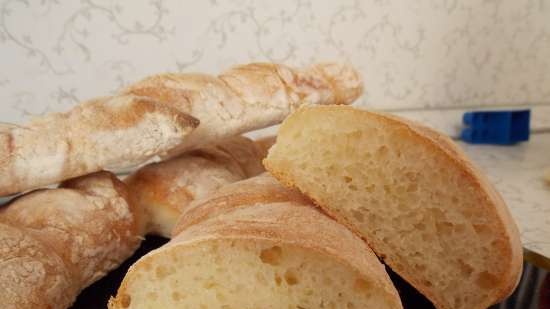 Epi baguettes (Richard Bertinet)