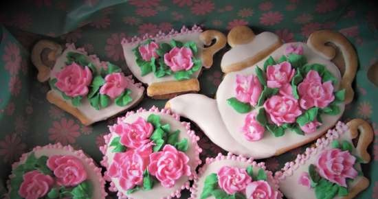 Decoramos galletas de jengibre, galletas