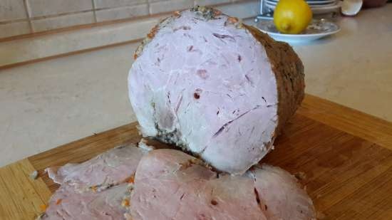 Homemade ham (collection of recipes for ham mills)