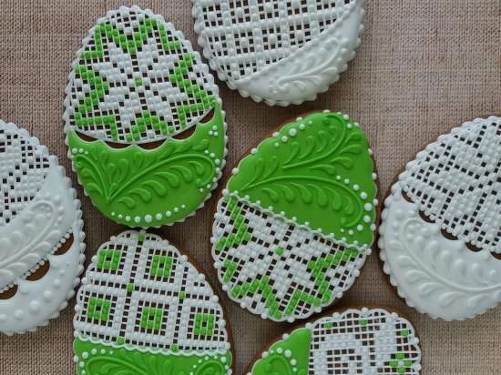 Decoramos galletas de jengibre, galletas