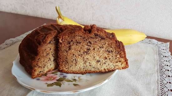 Banán torta (klasszikus banán bundt torta)