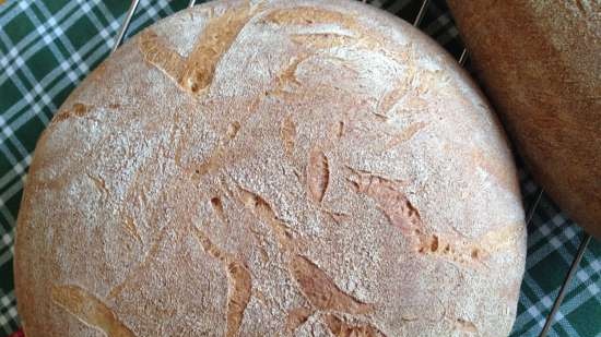 Pane di Como (Pane di Como) al forno (da non confondere con Pane di Come Antico)