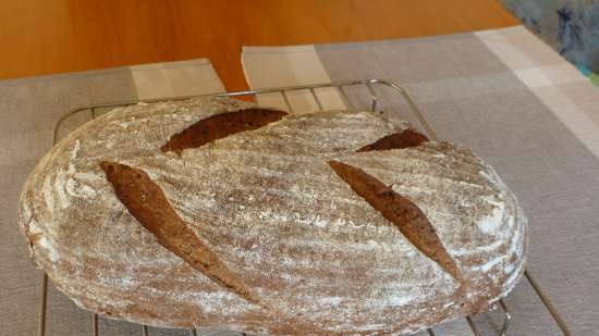 Landelijk brood / Pain de campagne (oven)