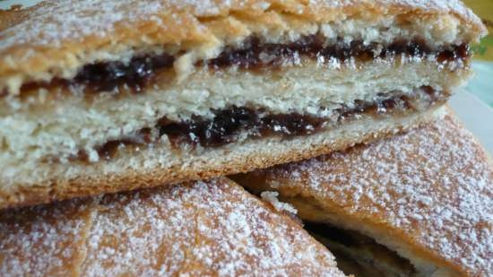 Pasta frolla in olio vegetale per panini dolci e torte