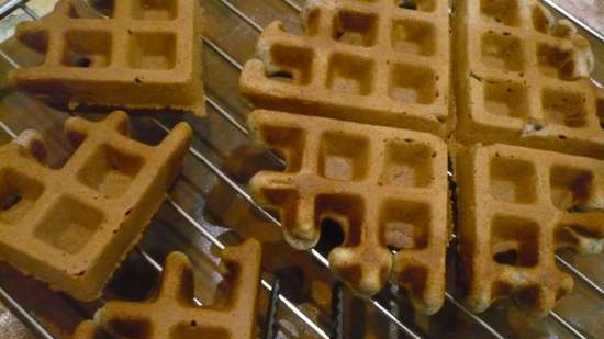 Gofres de llavors de rosella (gofres de ferro Gfgrill GF-020 Waffle Pro)