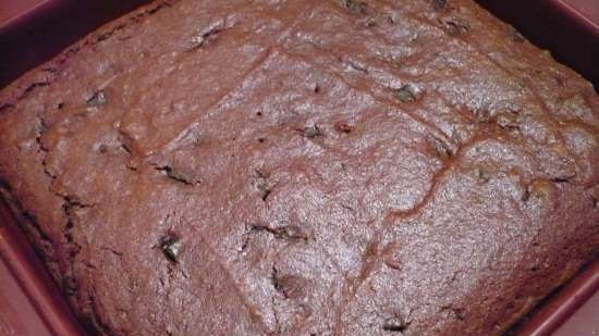 Brownie de remolacha hervida (opción magra)