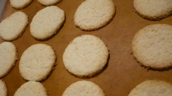 Biscotti con scaglie di cocco (magri)