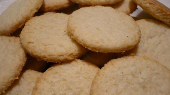 Biscotti con scaglie di cocco (magri)