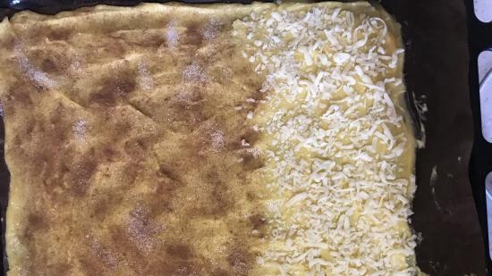 Sweet and cheese flatbread Almoishavena (Almoixаvena Moixаvena)