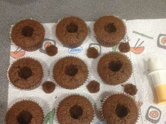 Καφές cupcakes με αλατισμένη καραμέλα