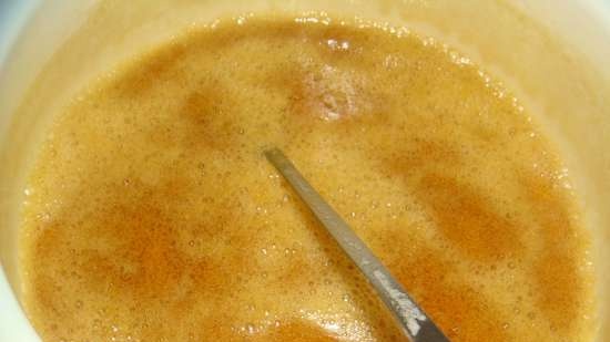 Caramel kefir sauce