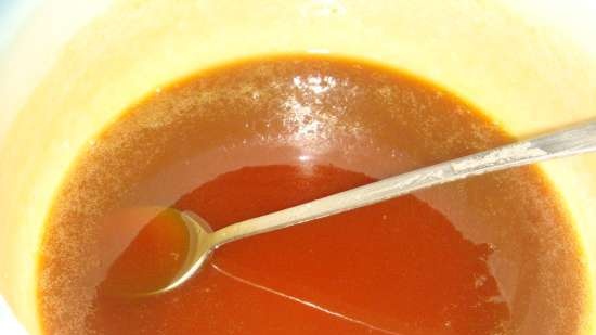 Salsa de kéfir de caramelo