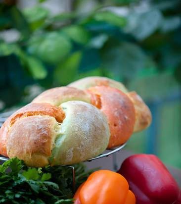 Pane tricolore (senza colorante)