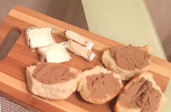 Mousse de hígado de pollo (paté)