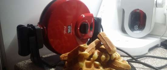 Waffle in una piastra per cialde GF-040 Waffle-Grill-Toast