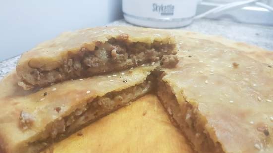 Torte al burro con rigaglie in panna acida; con cavolo cappuccio sbollentato con uova, ecc., nei pizzaioli Princess e Travola