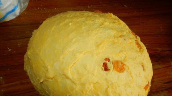 Curd yeast cake