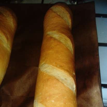 Pate fermentee baguette de massa freda (Peter Reinhart)