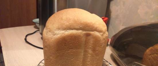 French sourdough bread in a bread maker