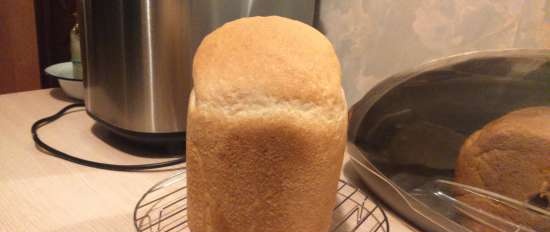 Pane francese a lievitazione naturale in una macchina per il pane