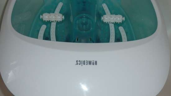 Hydromassage foot bath