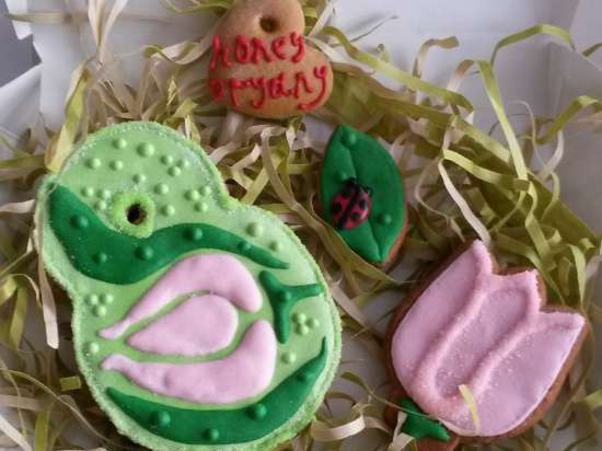 Decoramos galletas de jengibre, galletas