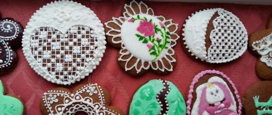 Decoramos galletas de jengibre, galletas