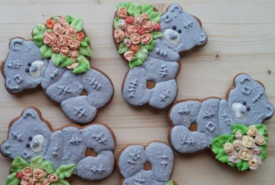 Decoramos galletas de jengibre, galletas