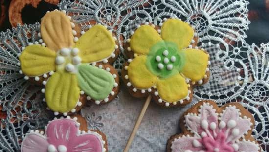 Decoramos galletas de jengibre, galletas