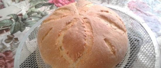 Fruit Yeast Bread na may Apricot Puree