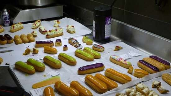 Dækker eclairs