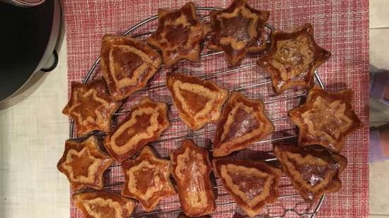 Biscotti di panpepato di Mister Z (ricetta di R. Bertinier, forno)