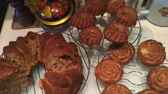 Banán torta (klasszikus banán bundt torta)