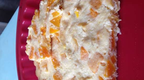 Zucca solare al forno con ricotta