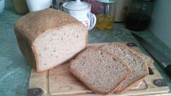 Pane di segale con farina integrale Contadina