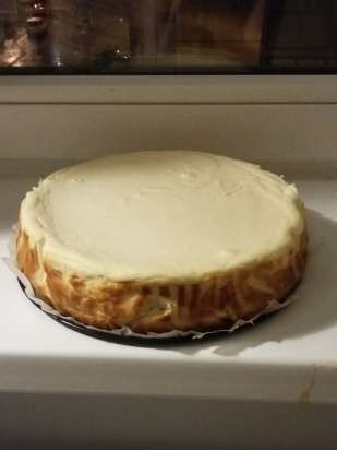 Cheesecake δαμάσκηνα σε σοκολάτα