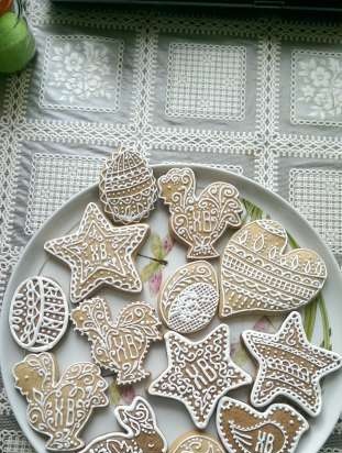 Decoramos galletas de jengibre, galletas