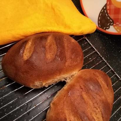 Pane integrale con crusca