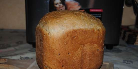 Bread from a mixture of 5 Grains (bread maker)