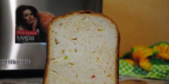 Marca 3801. Panino dolce in una macchina per il pane